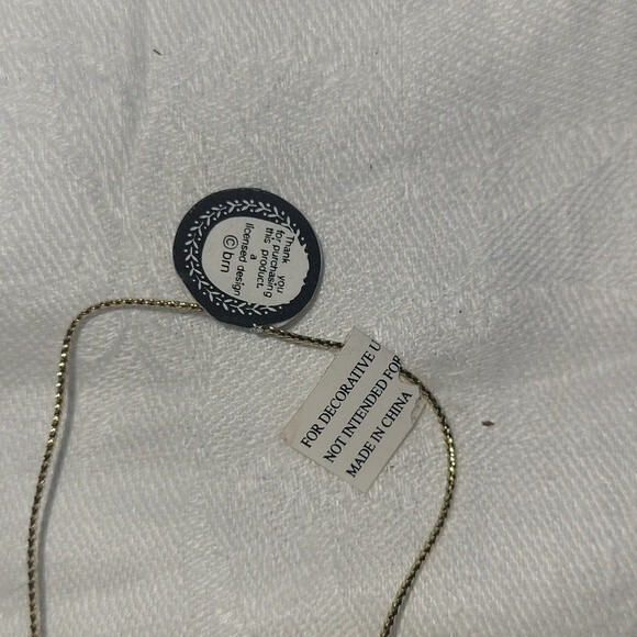 BRN VNTG OLD WORLD Santa Claus Ornament Lantern Christmas Folk Art 8 inches - Picture 8 of 9